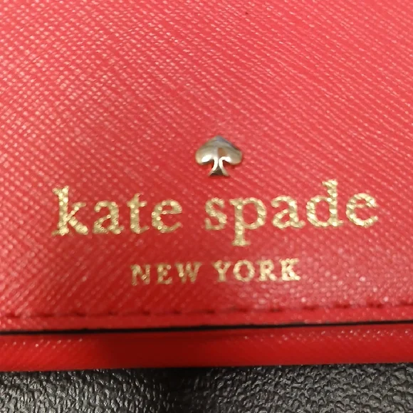 Kate Spade Red Card Holder - Picture 8 of 9